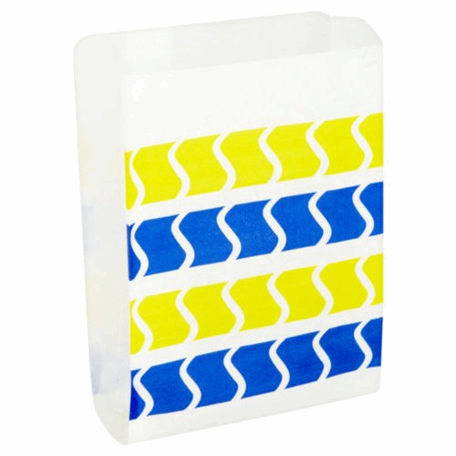 20939 - coloured Burger Bag  |  on a white background