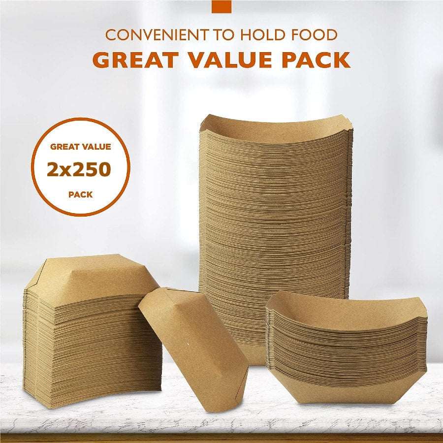 3lb Corrugated Food Tray | Eoc Friendly Corrugated Foood Tray | Compostable Food Tray