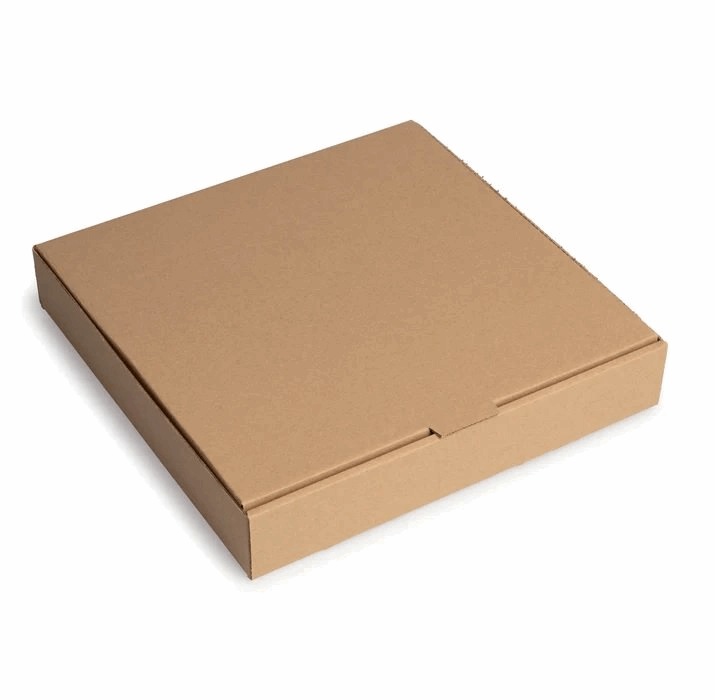 14" Kraft Pizza Boxes – Eco-Friendly, Compostable (Pack 100)