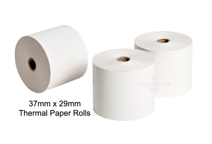 High-Quality 37x29mm Thermal Paper Rolls | Fast Shipping and Competitive Prices