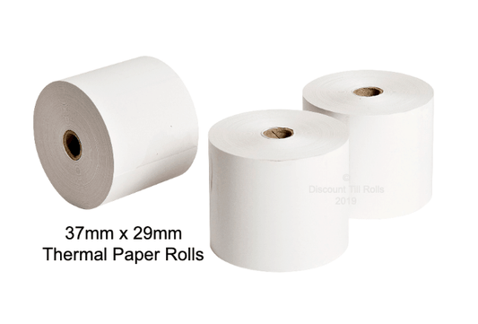 High-Quality 37x29mm Thermal Paper Rolls | Fast Shipping and Competitive Prices