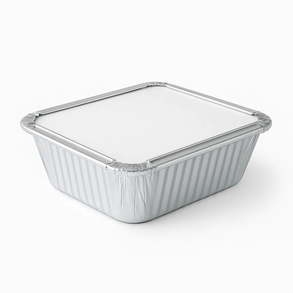 4 x 5" Foil Container & Lid Combo | Foil Container & Lid Dublin | Buy Foil Container & Lid
