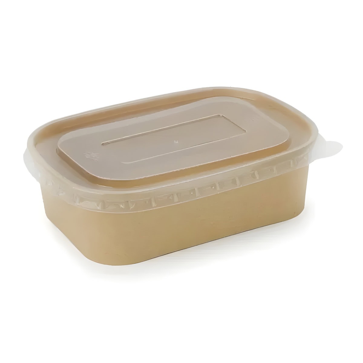 650ml SpiritPak Kraft Food Containers with PP Lids – 3x50