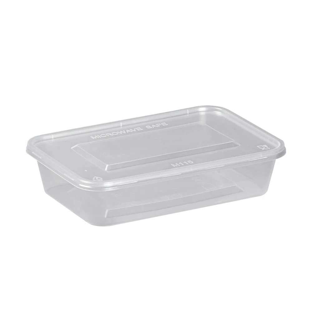 Premium 500ml Microwaveable Containers with Lids - Ideal for Restaurants & Takeaways | Free Shipping in Ireland