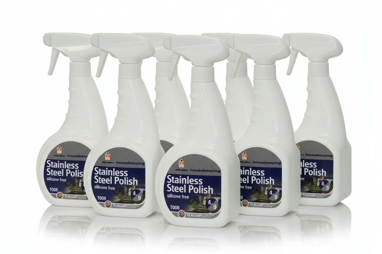 6 x Selden Stainless Steel Polish T008 - Case of 6