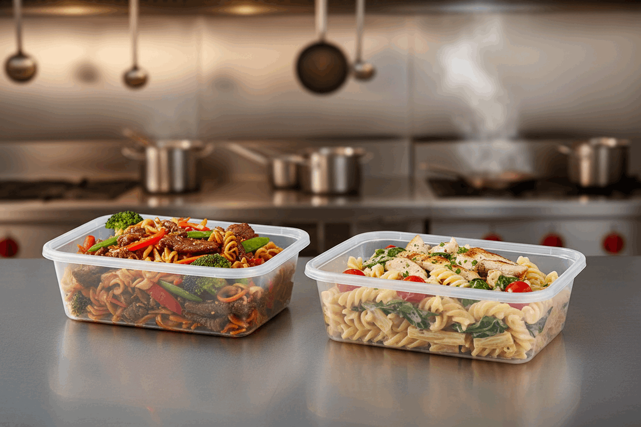 650ml Container — Stir Fry & Pasta