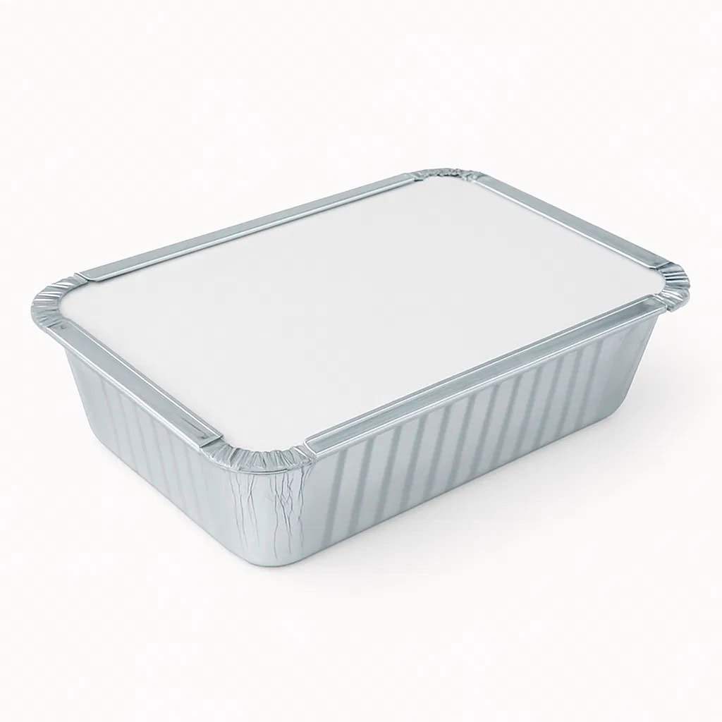6x9 Foil Container & Lid – Bulk Takeaway & Catering Ireland