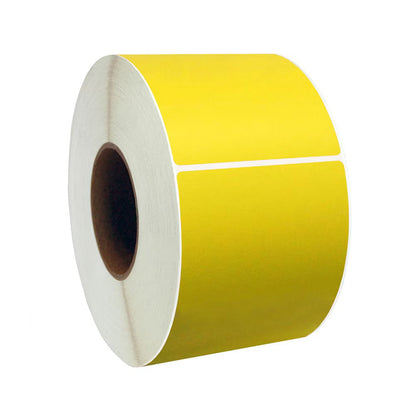 102x152mm Premium Yellow Labels for Shipping | Couriers | Logistics