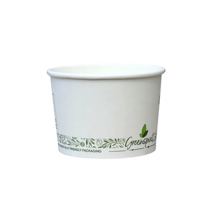 8oz Greenspirit Compostable Soup Containers | 240ml | 500 Per Case | Lids Sold Separately | Ireland