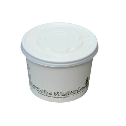 8oz Greenspirit Compostable Soup Containers | 240ml | 500 Per Case | Lids Sold Separately | Ireland