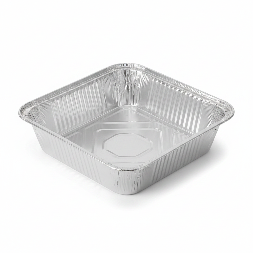 9x9 Aluminium Foil Container high quality product shot