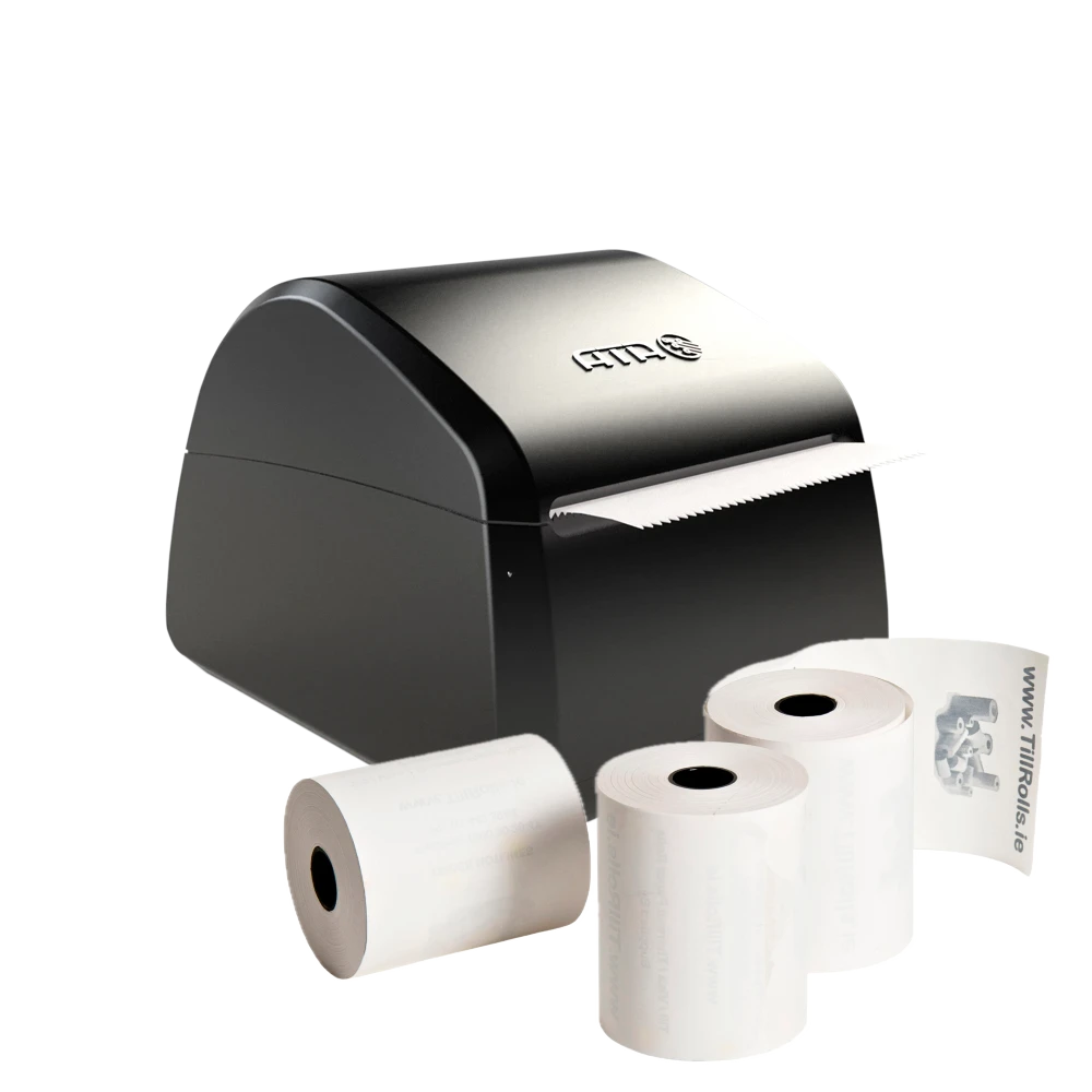 ATA Power Print 2.0 Taxi Printer Rolls | 57x45mm Thermal Paper | 50 Roll Box | Ireland
