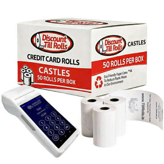 Castles S1F2 Pro Thermal Rolls - Free Delivery in Ireland
