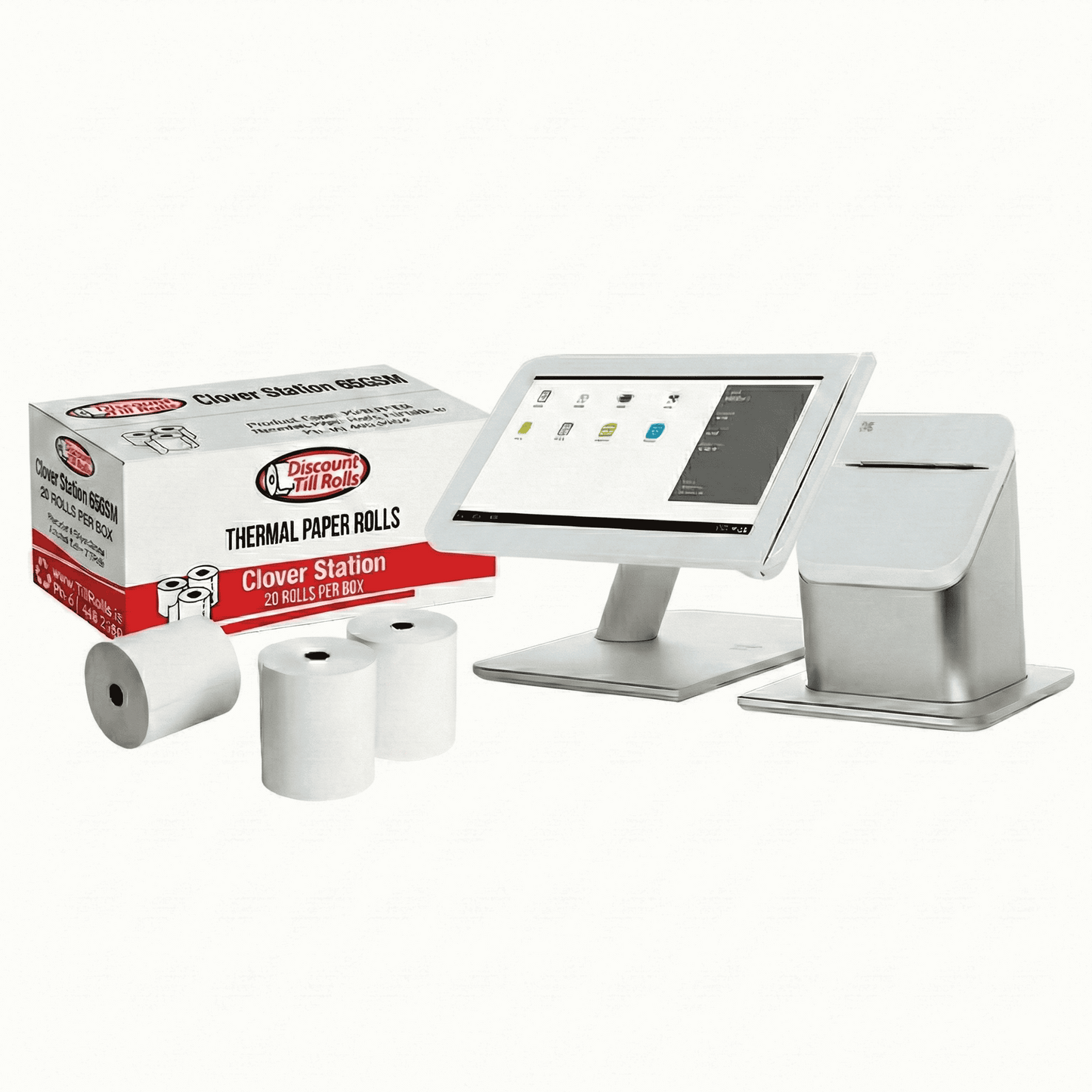 Buy Clover Station Thermal Receipt Rolls Online - Fast Shipping