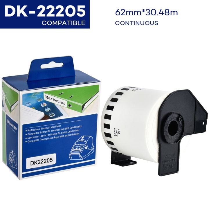 Direct Thermal Labels - Brother DK22205
