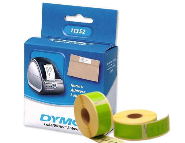 DYMO 11352 Green Labels Ireland | DYMO 11352 Green Price Labels | Cheap DYMO 11352 / S0722520 Green Labels