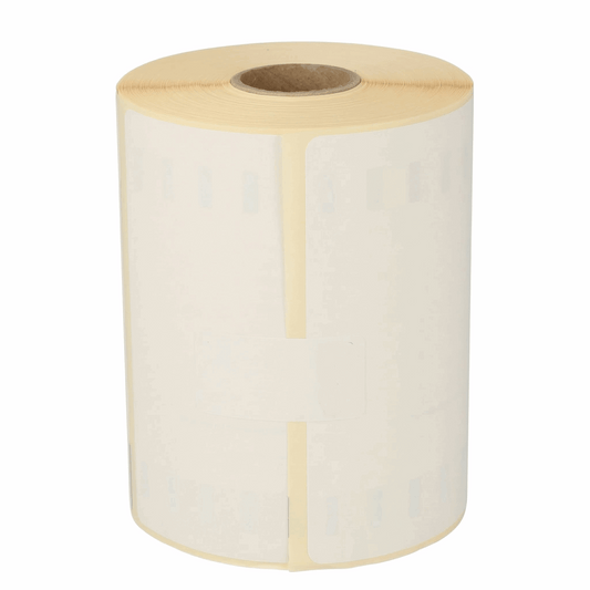 Dymo S0947420 label roll on  a white background