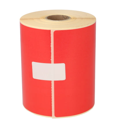 DYMO S0904980 Red Labels | S0904980 Dymo Red Labels Ireland | Red Dymo S0904980 Labels