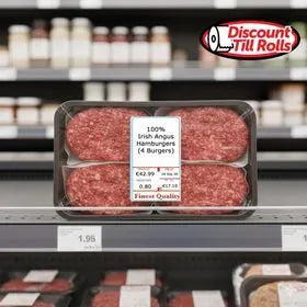 Finest Quality Deli Scale Labels | 38x70mm | 600 Thermal Labels/Roll | Ireland (Min. 6 Rolls)