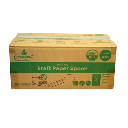 Greenspirit Heavy Duty Biodegradable Spoon | 1000 Pack | FREE Ireland Delivery