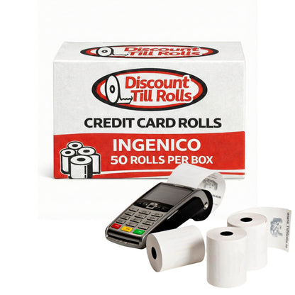 Ingenico APOS A8 Rolls - Discount Till Rolls - Free Delivery