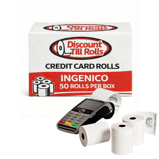 Ingenico APOS A8 Rolls - Discount Till Rolls - Free Delivery