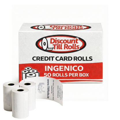 Ingenico Desk/ Visa Rolls - High Quality Thermal Paper