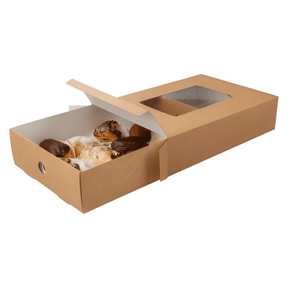 Medium Platter Box with Window & Insert - Elevate Catering