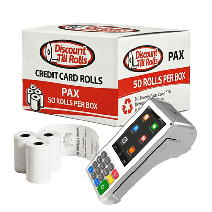 Get Fast Delivery on PAX A80 Credit Card Rolls - Order Today!