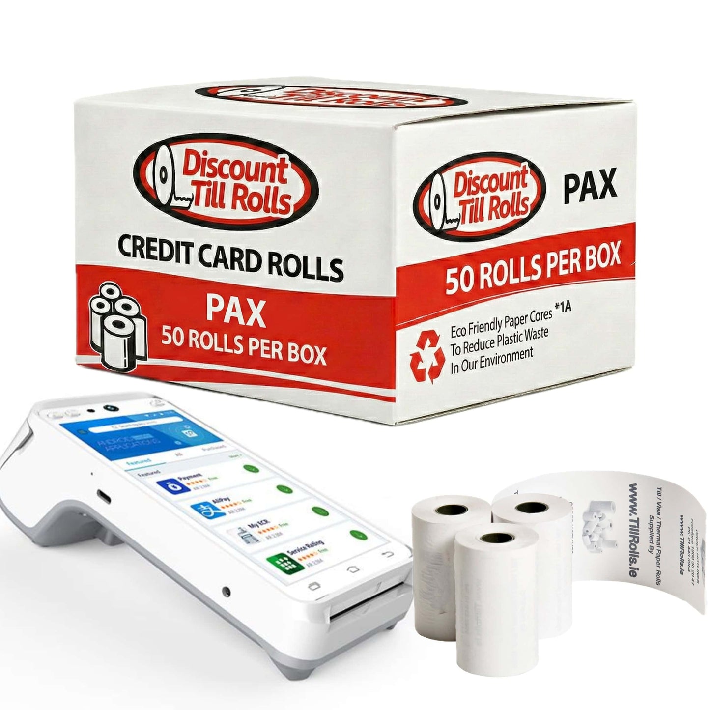Buy Premium PAX A910 Credit Card Rolls Today!