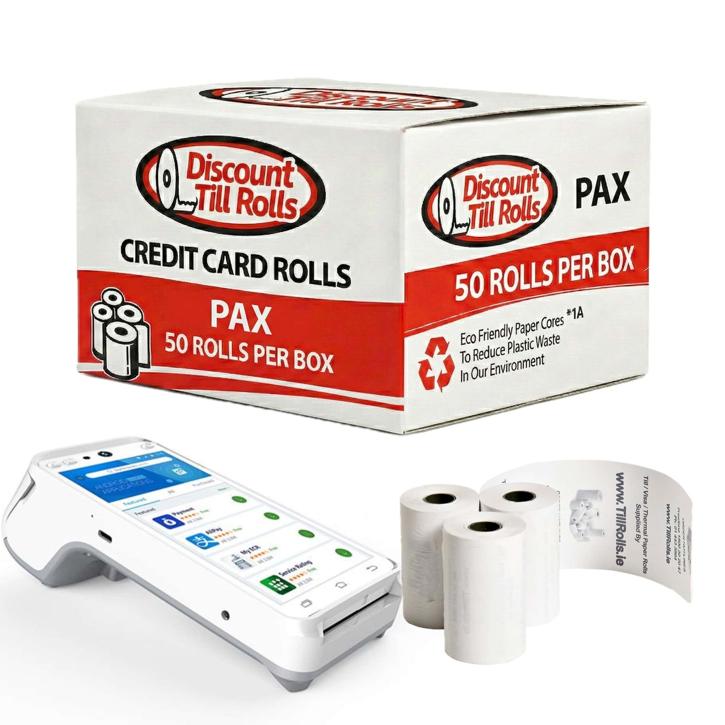 Keep Your Business Running Smoothly with PAX A930 Credit Card Rolls