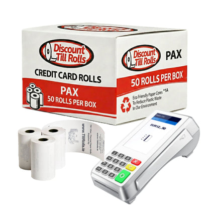Fast Delivery on PAX Q80 Credit Card Receipt Rolls - Order Now!