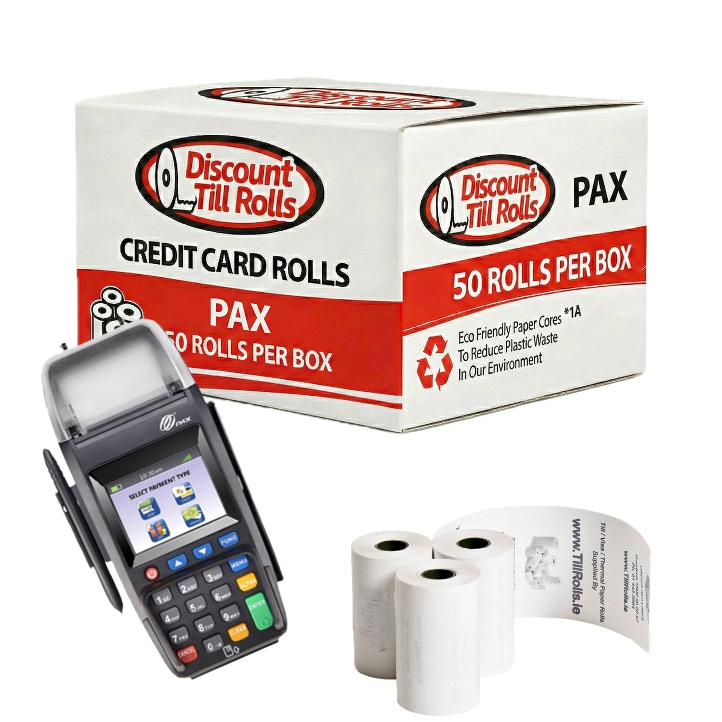 Premium PAX S500 Credit Card Rolls - Order Now!