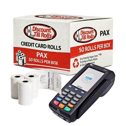 Buy PAX S900 Credit Card Receipt Rolls - High-Quality Thermal Paper