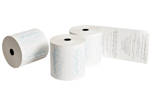 2 Colour Print (Back & Front) Racecourse Bookmakers Thermal Ticketing Rolls