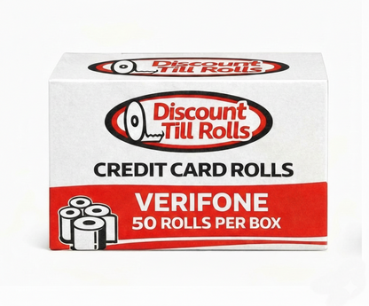 Verifone VX680 Credit Card Rolls – 57x35mm | 50 Roll Box | Ireland