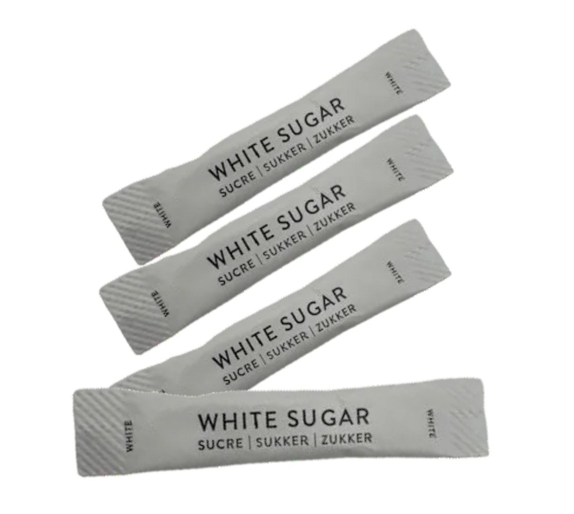 Premium 3g White Sugar Sticks – Ideal for Cafés & Offices