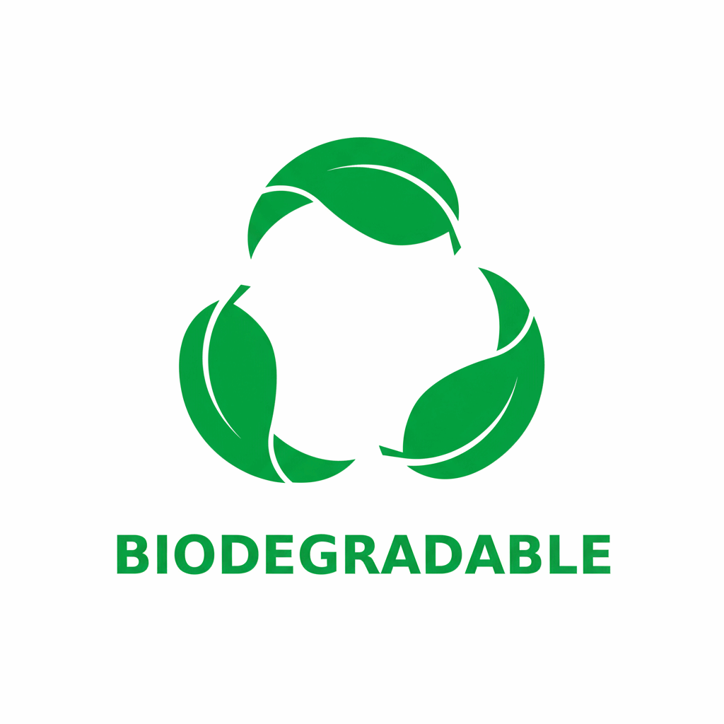 Biodegradable Symbol - Discount Till Rolls