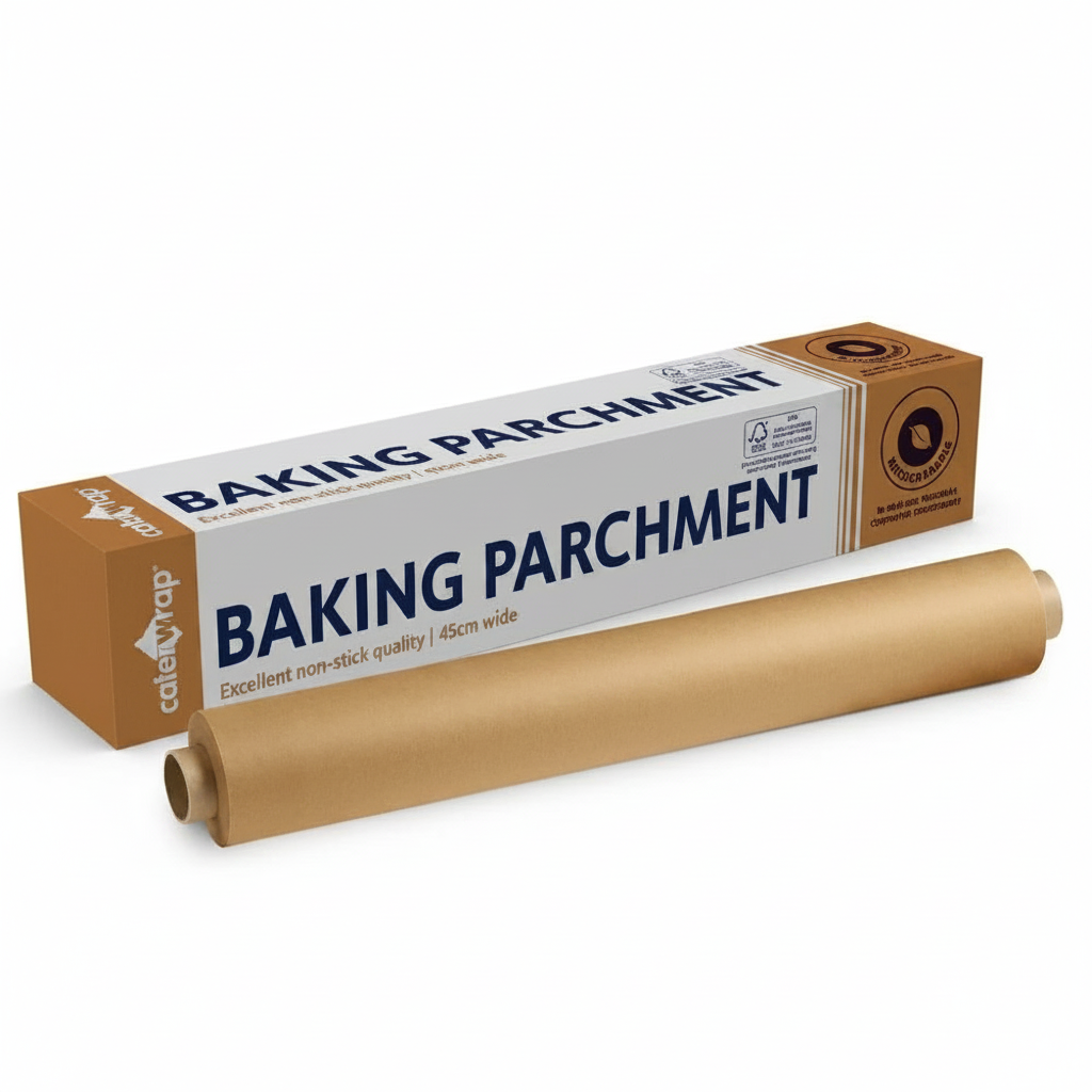 caterwrap Baking Parchment 50m - Box and Roll