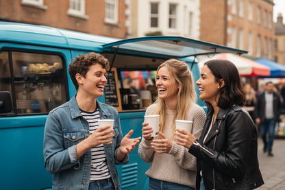 Close up coffee van chat 3