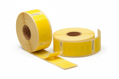 DYMO 11352 Yellow Labels High Quality White Background