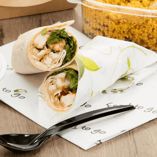 Greenspirit Compostable Greaseproof Sheets 300×450mm | 960 Sheets per Case