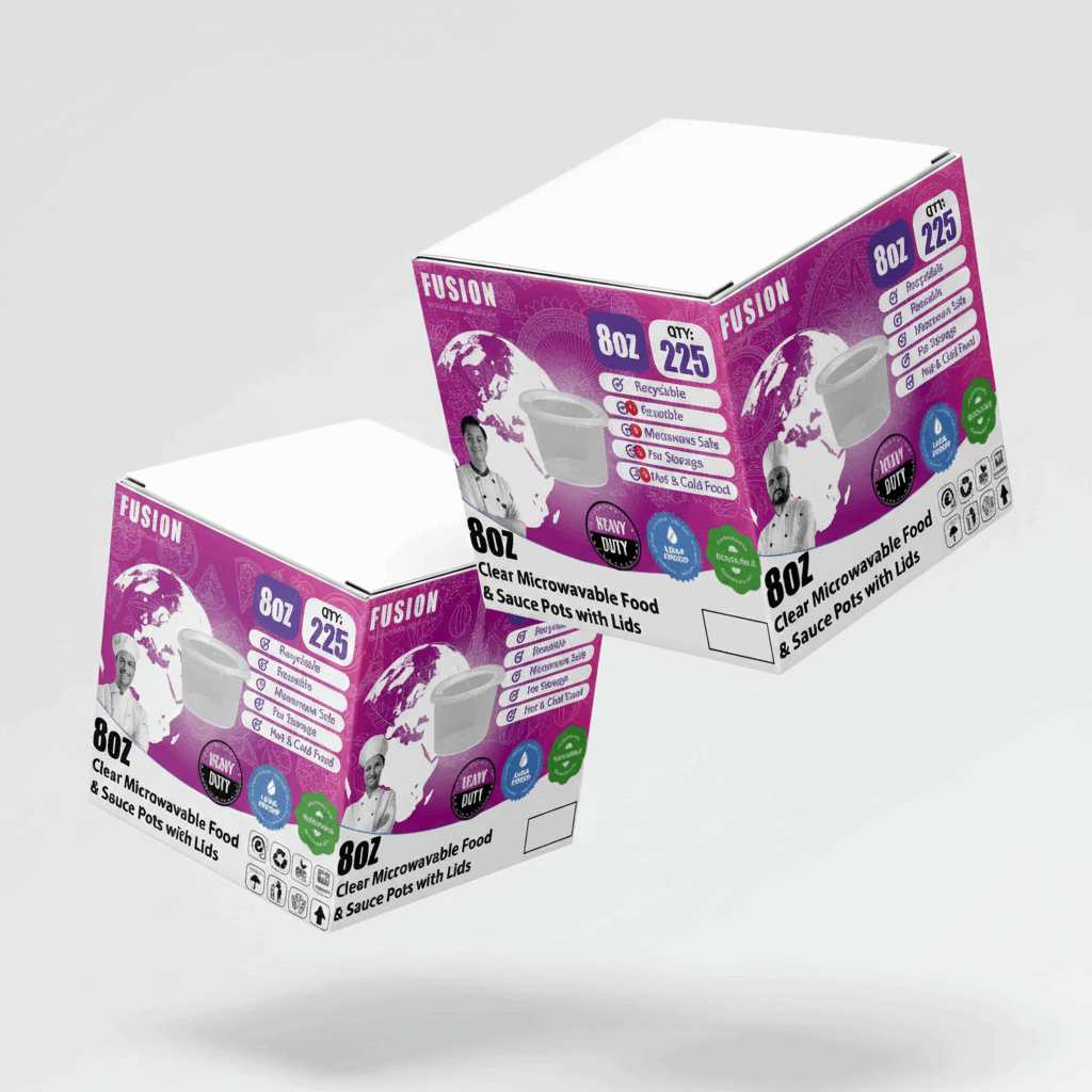 Fusion 8oz Case Boxes