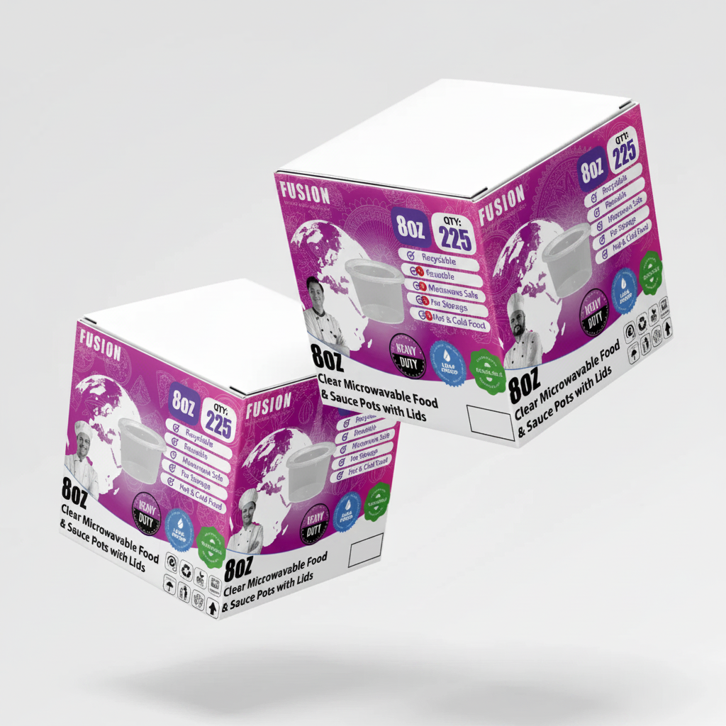Fusion 8oz Case Boxes