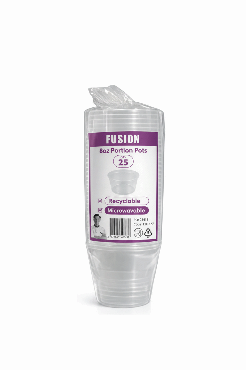 Fusion 8oz Portion Pots Bag