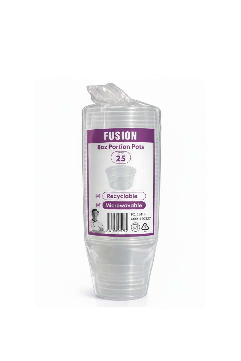 Fusion 8oz Portion Pots Bag