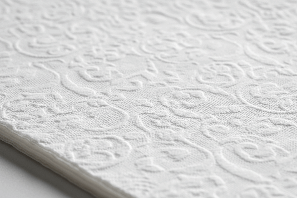 Logic8 2ply Embossed Napkin Texture
