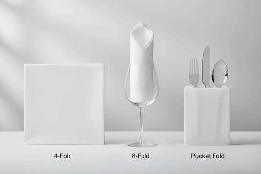 Logic8 Napkin Fold Comparison