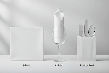 Logic8 Napkin Fold Comparison