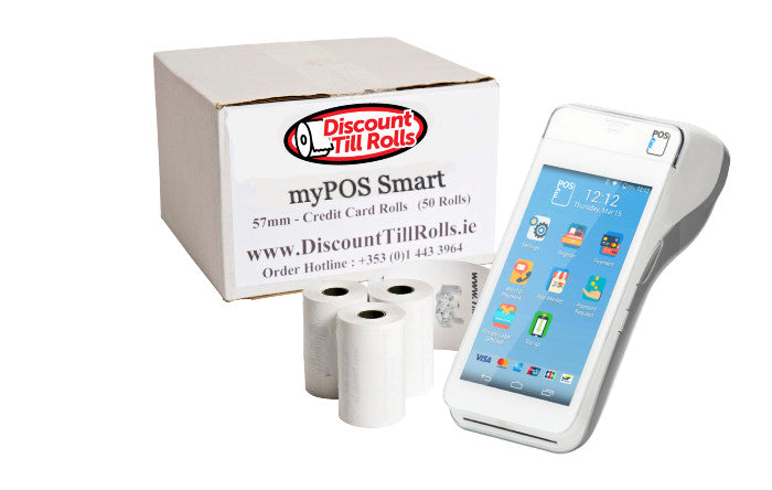 myPOS Smart PDQ Rolls | myPOS Smart Thermal Rolls  | myPOS Smart Paper Rolls